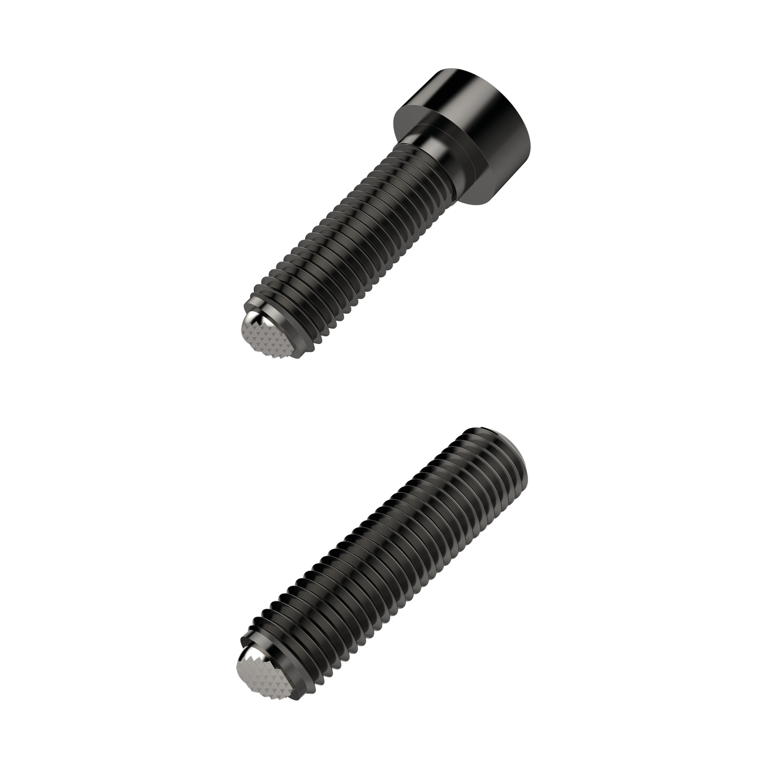 Product 34000, Thrust Screws - Steel ball ended - flat - metal - secured / 