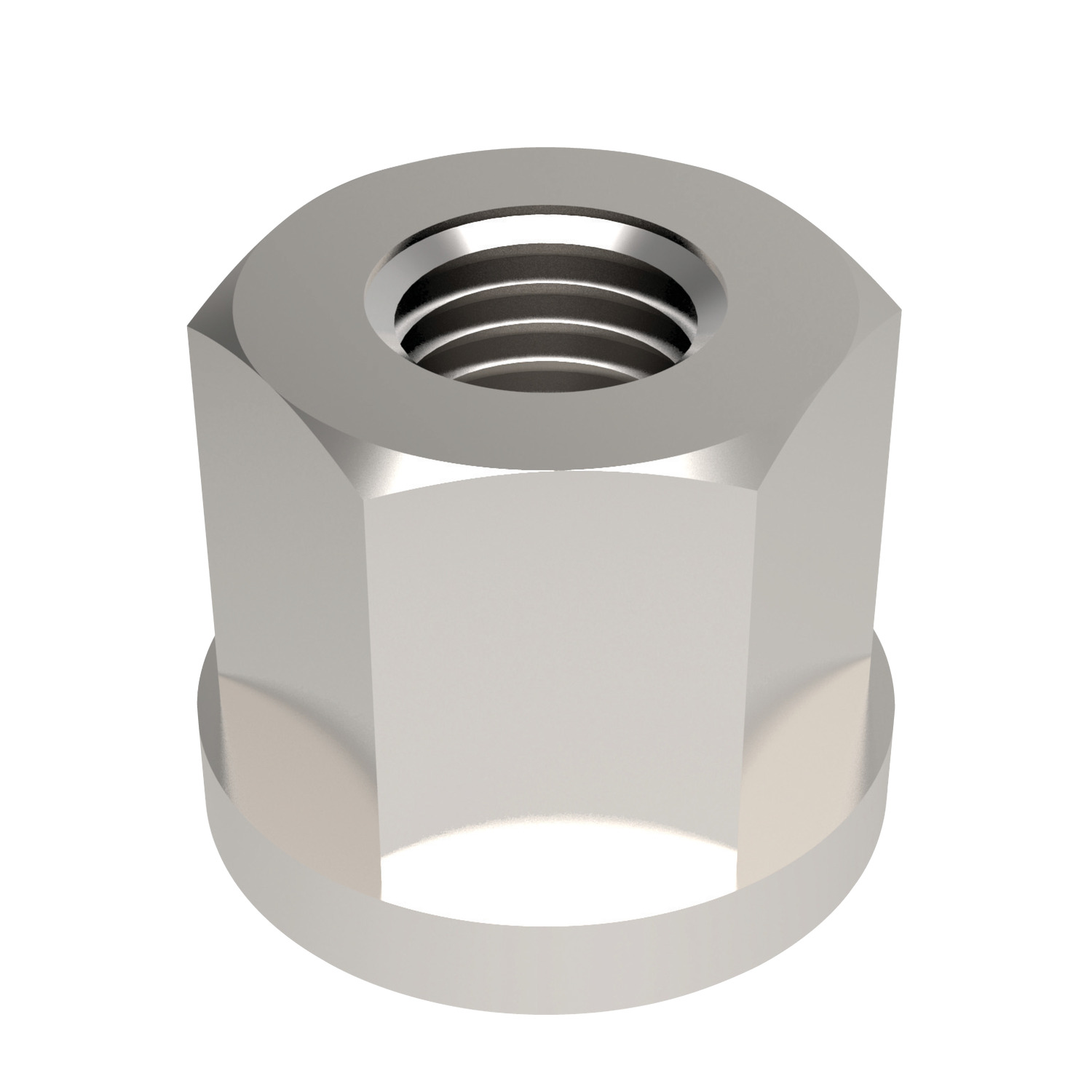 Collar Nuts Stainless steel collar nuts. DIN 6331.