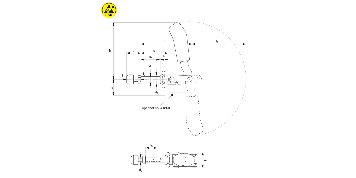 41840.3 Push-Pull Toggle Clamps