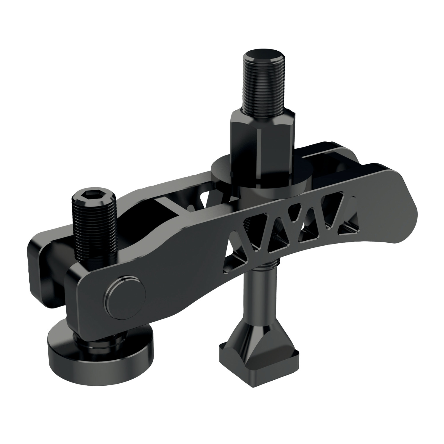 Product 10610.2, Scalloped Clamp with adjustable support screw / 