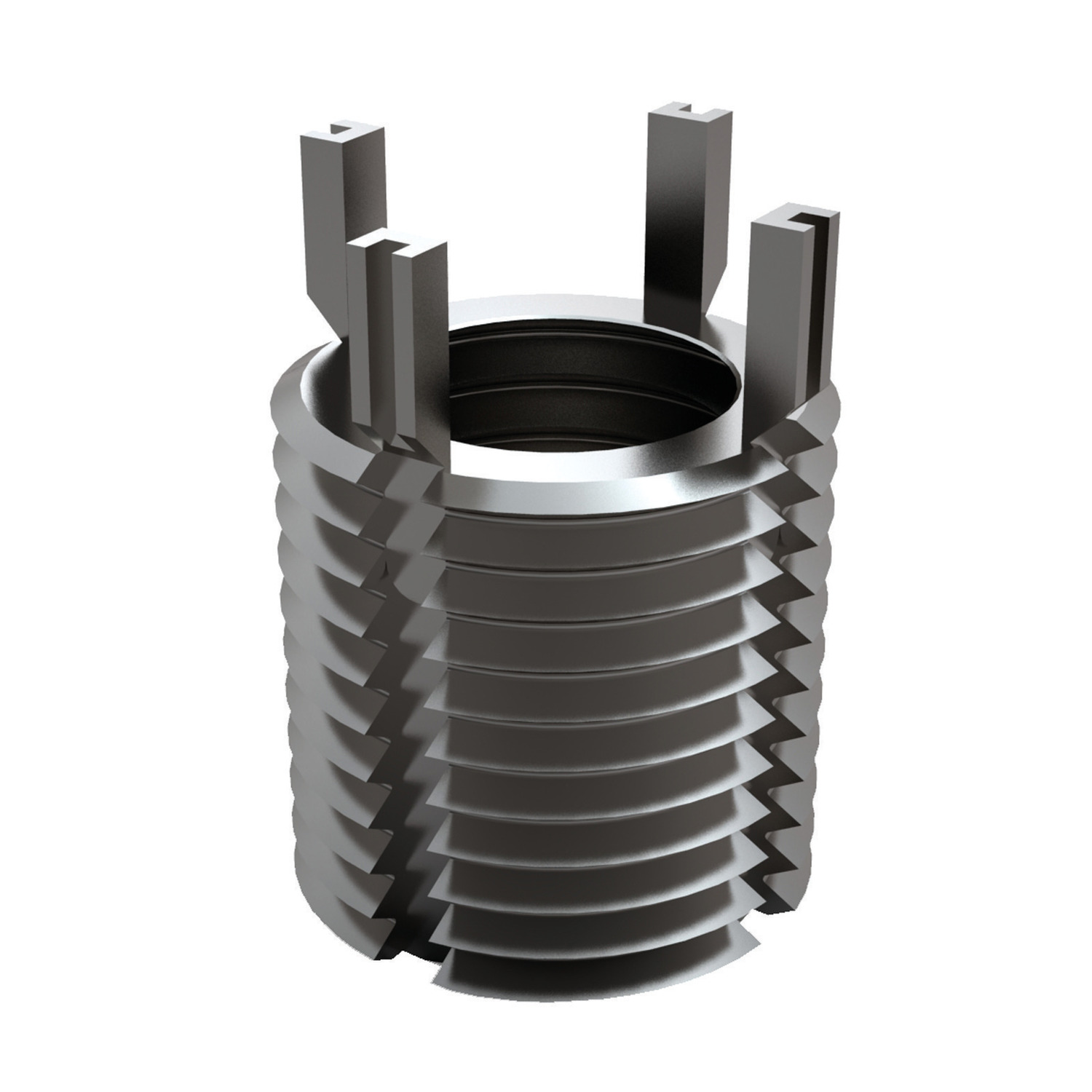 Threaded Insert - Metric Metric threaded stainless thinwall inserts for an inexpensive option to giving a parent hole more strength.