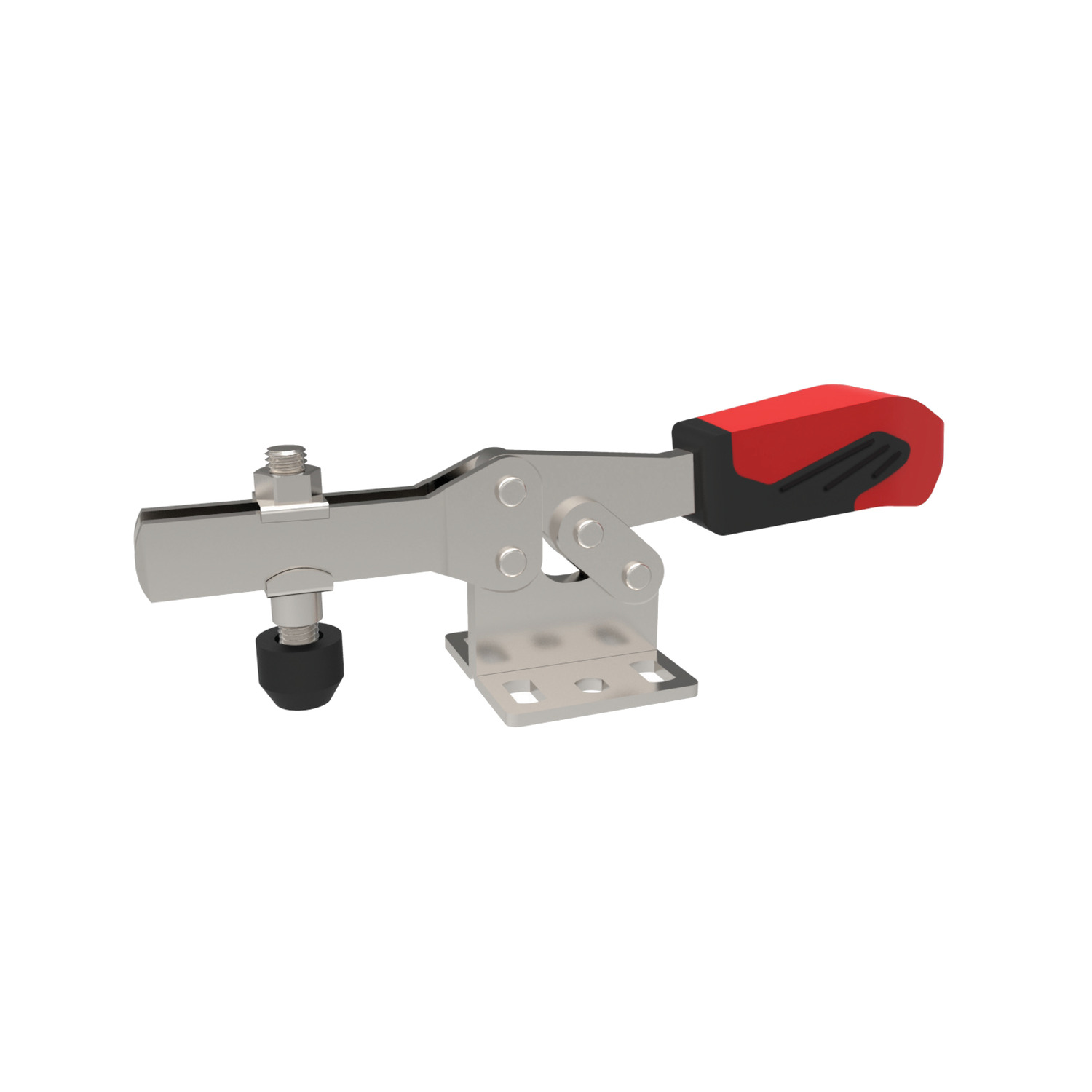 Product 41000.4, Horizontal Acting Toggle Clamps stainless steel - open arm - horizontal base / 
