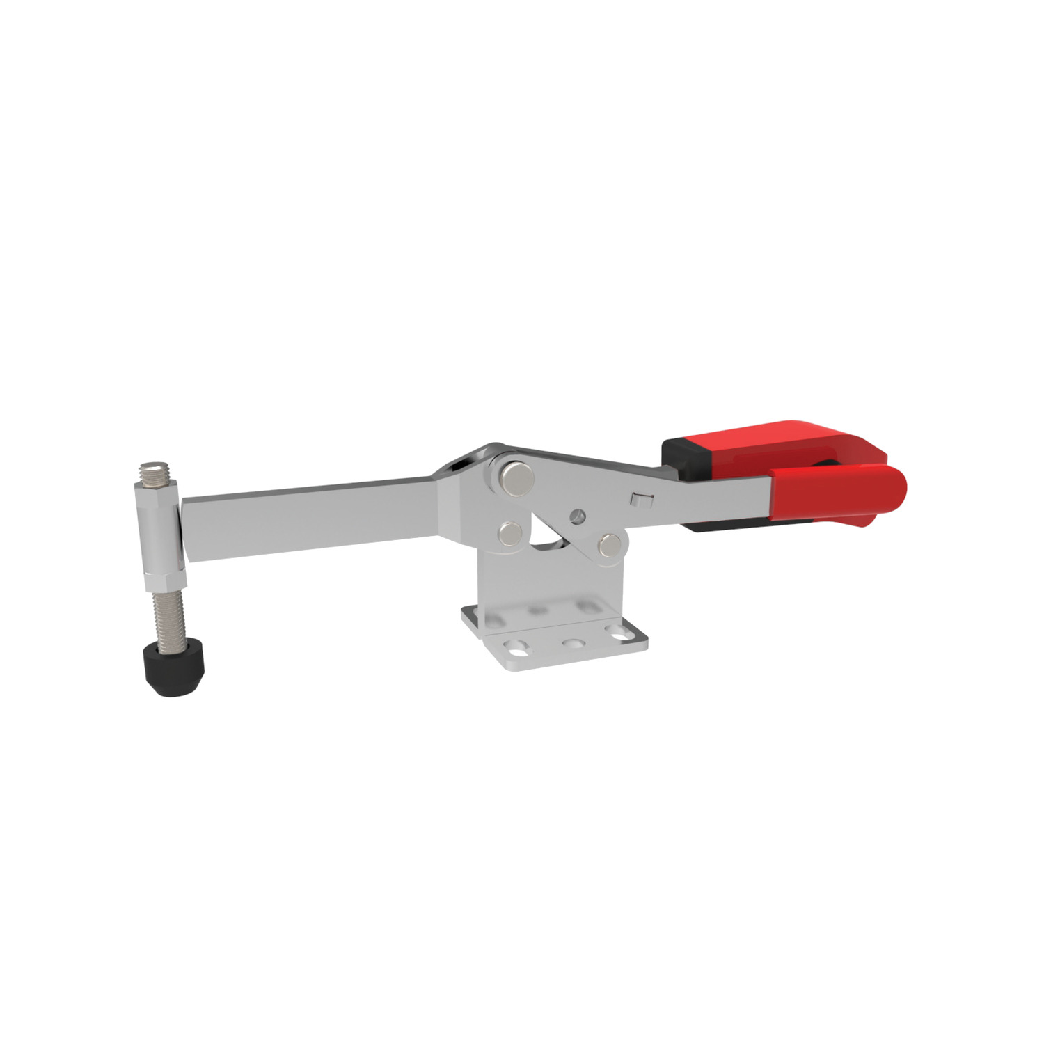 Product 41040, Horizontal Acting Toggle Clamps safety lever - solid arm - horizontal base / 