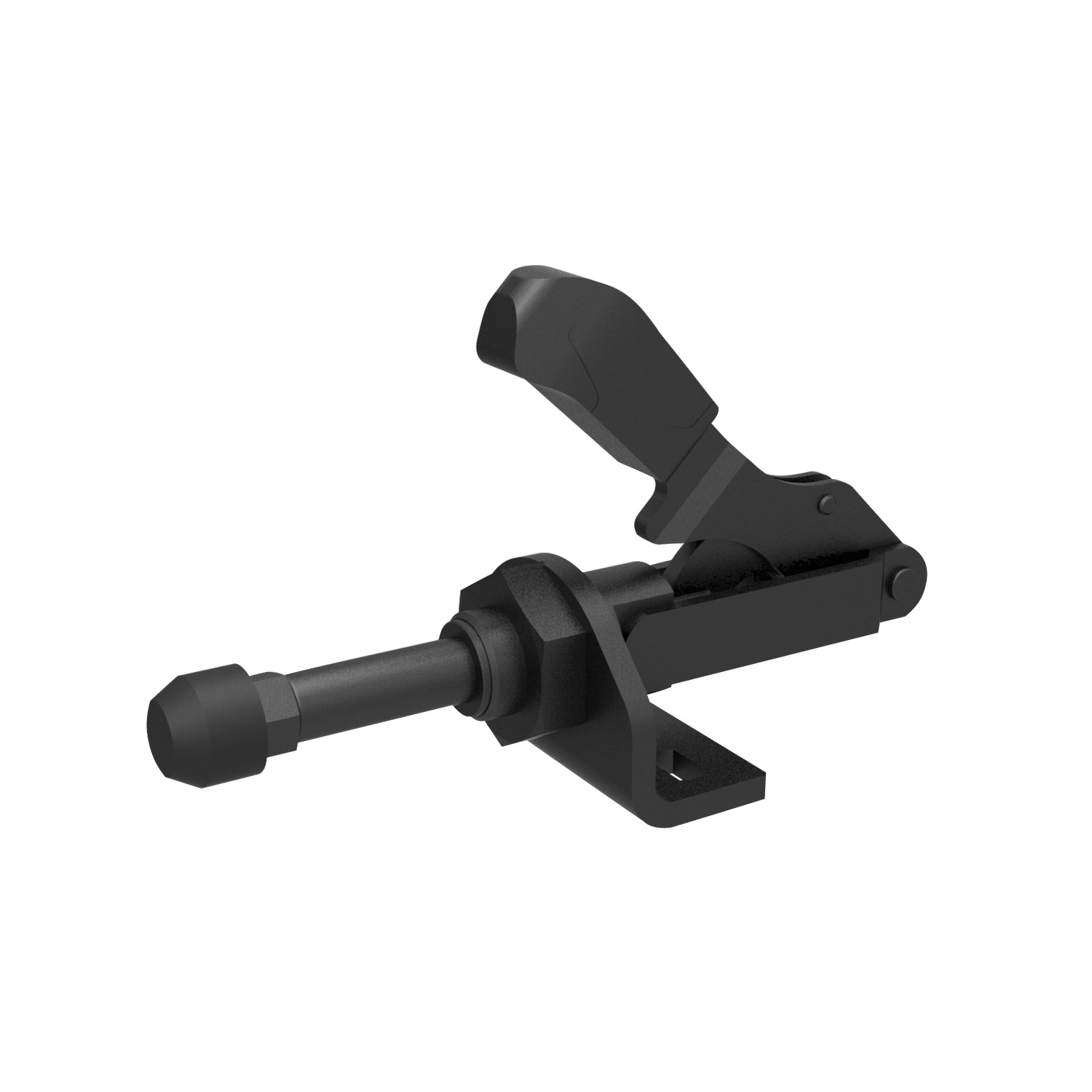 Product 42000.2, Push-Pull Type Toggle Clamps - Black for optical measuring equipment / 