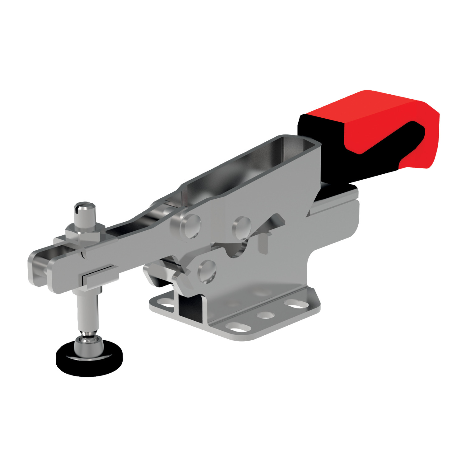 Product 42605, Auto-Adjust Toggle Clamp open clamping arm - horizontal base / 